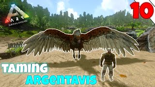 taming argentavis  ARK survival evolved Mobile  episode 10  arksurvivalevolved [upl. by Itsym323]