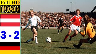 Austria 32 Germany world cup 1978  Full highlight  1080p HD  Hans krankl [upl. by Romito]