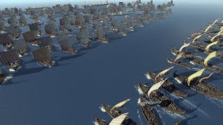 MASSIVE NAVAL BATTLE  Total War SAGA Thrones of Britannia [upl. by Naic144]