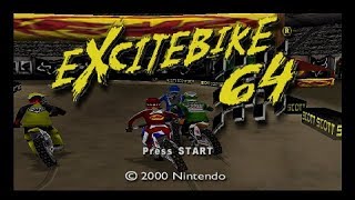 Excitebike 64  Bobby Malone Nintendo 64 [upl. by Nomra790]