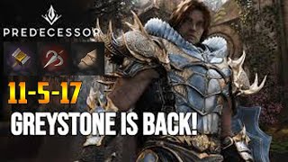 GREYSTONE IS BACK  PREDECESSOR GAMEPLAY [upl. by Horton663]