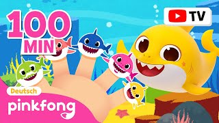 📺TV Die besten Kinderlieder fürs FernsehenㅣMixㅣBaby Shark DeutschㅣPinkfong Baby Hai Kinderlieder [upl. by Notlil]