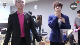 LEGENDADO BANGTAN BOMB Lalalalalalalala OK Performance por Jin amp Mon [upl. by Modern753]