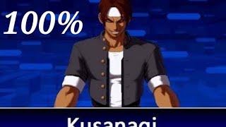 KOF 2002 KUSANAGI COMBO 100 [upl. by Eesak]