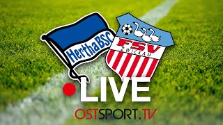 LIVE Hertha BSC II vs FSV Zwickau  Regionalliga Nordost  SP11 [upl. by Gabby]