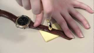 Leather Watch Band Hole Punching Tool [upl. by Sonafets]