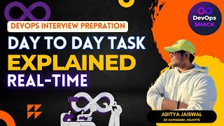 RealTime Corporate Day To Day Activities Of DevOps Engineer  DevOps Interview Preparation [upl. by Zeitler]