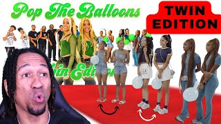 TWINS ONLY EDITION 🎈Pop the Balloon or Find Love TPindell Reacts [upl. by Ahtibbat]