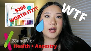 Is the 23andMe Health  Ancestry Test 200 WORTH IT [upl. by Elocel]