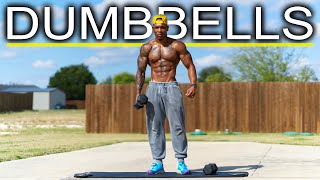 20 MINUTE UPPER BODY DUMBBELL WORKOUT [upl. by Alyam452]