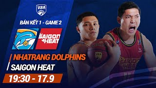 🔴 Playoff 1  G 2 Nha Trang Dolphins  Saigon Heat  Giải bóng rổ chuyên nghiệp Việt Nam  VBA 2024 [upl. by Gennaro]