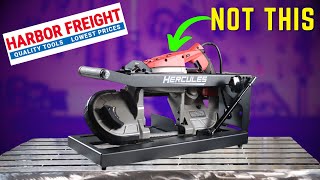 Harbor Freight Hidden GEM Hercules Band Saw Stand [upl. by Ellicec]