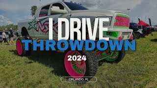 I Drive Throwdown Truck Show 2024 [upl. by Anikal]