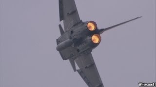 LIMA 2013 Airshow Langkawi  Royal Air Force Eurofighter Typhoon [upl. by Coppock]