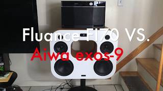 Fluance Fi70 Vs Aiwa Exos9 bluetooth speakers Overview and soundtest [upl. by Greiner]