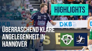 Highlights HannoverBurgdorf  SG FlensburgHandewitt Saison 202425 I DHB Pokal [upl. by Nauj]