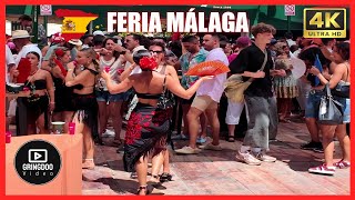 Feria de Malaga 2024 Stunning Summer Festival in Spain  Costa del Sol 4K  Andalucía [upl. by Aicemak927]