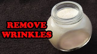 HOMEMADE WRINKLE CREAM  DIY ANTI AGING FACE CREAM TO REDUCE WRINKLES ON FACE NATURALLY [upl. by Lyrred]