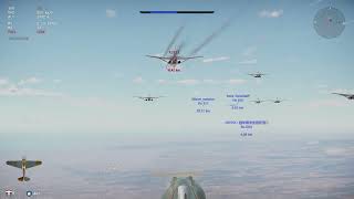 P36a vs French Bombers  War Thunder [upl. by Alledi]