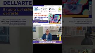 Trailer Corso Di Alta Formazione in quotCriminologia dellArtequot criminologia arte formazione [upl. by Mecke828]