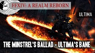 FFXIV  Ultimas Bane OST  Minstrels Ballad  Healer PoV  Odyssey [upl. by Enamrahc]