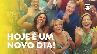 Hoje É Um Novo Dia ✨ A vinheta de fim de ano chegou  TV Globo [upl. by Atiuqahs]