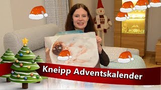 Kneipp Adventskalender 24 Türchen  Badezusatz amp Naturkosmetik  auch 2018 noch erhältlich [upl. by Varney200]