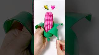 핑크 옥수수 만들기🌽🩷 Pink Corn DIY with Nano Tape Squishy 실리콘 테이프 [upl. by Portie383]