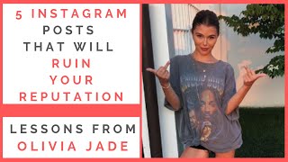 LESSONS FROM OLIVIA JADE amp KYLIE 5 Cringeworthy Photos NEVER To Post On Instagram  Shallon Lester [upl. by Tristis632]