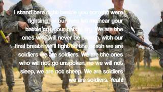 Otherwise Soldiers with Lyrics [upl. by Eibot]