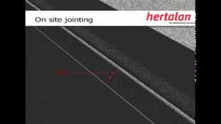 Hertalan EPDM on site jointing [upl. by Feinstein]