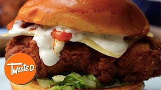 How To Make Fajita Fried Chicken  Fried Chicken Recipes  Fajita Ideas  Twisted [upl. by Delores956]