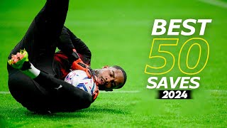 Best 50 Goalkeeper Saves 2024  HD 16 [upl. by Sass]