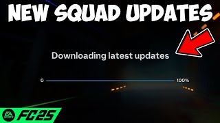 How To Download New Squad Updates In FC 25 [upl. by Sidnala]