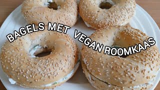 BAGELS MET VEGAN ROOMKAAS [upl. by Aible189]