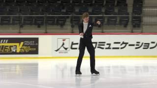 ISU 2014 Jr Grand Prix Tallinn Men Short Program Pavel IGNATENKO BLR [upl. by Innavoeg]