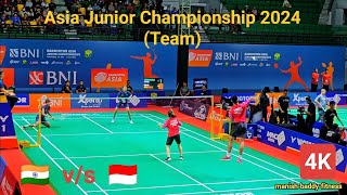 1st XD  Taufik A amp Clairine Y M 🇮🇩 vs 🇮🇳 Vansh DEV amp Shravani W  ABJC 2024 Yogyakarta Indonesia [upl. by Sall]