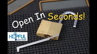 143 How To Pick Bypass A Master Lock 140 In Seconds [upl. by Edythe445]