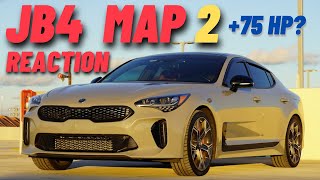 Kia Stinger JB4 Map 2Does it make a difference [upl. by Kcirdneh816]