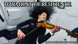 HARMONY OF RESILIENCE Violin cover by Sarah Gillis  Reys Theme by John Williams  Polaris Dawn [upl. by Annaor]