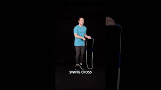 Cross  Swing Transition 👉 Jump Rope Tutorial notes in description jumprope [upl. by Anerac]