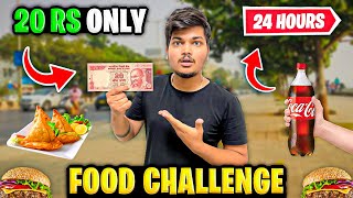 20rs Only Food Challenge For 24Hours😳  Challenge Gone Wrong🤦🏻‍♂️ Ritik Jain Vlogs [upl. by Cai]