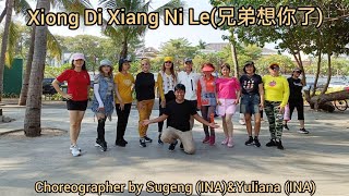 Xiong Di Xiang Ni Le  Line Dance  Choreographer Sugeng  INA  amp Yuliana  INA [upl. by Mohammad]