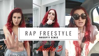 Audie B  Whoopty REMIX  Rap freestyle HD  1K [upl. by Akinehc]