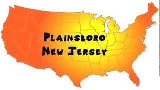 How to Say or Pronounce USA Cities — Plainsboro New Jersey [upl. by Flanders]