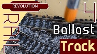 Ballasting and Laying Track  The Inglenook Project  Episode 4 [upl. by Arualana]