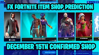 December 15th 2023 Fortnite Item Shop CONFIRMED  Fortnite Early Item Shop Prediction December 15th [upl. by Deste552]