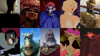 Defeats of my Favorite Animated NonDisney Movie Villains Part VI [upl. by Acassej39]