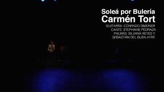 Baile Flamenco  Soleá por Buleria  Carmen Tort [upl. by Keefe393]