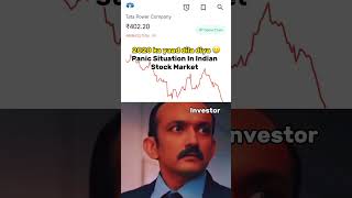 Market crash niftybankniftyoptiontradingstrategy stockmarket tatamotors stockmarketprediction [upl. by Airemaj]